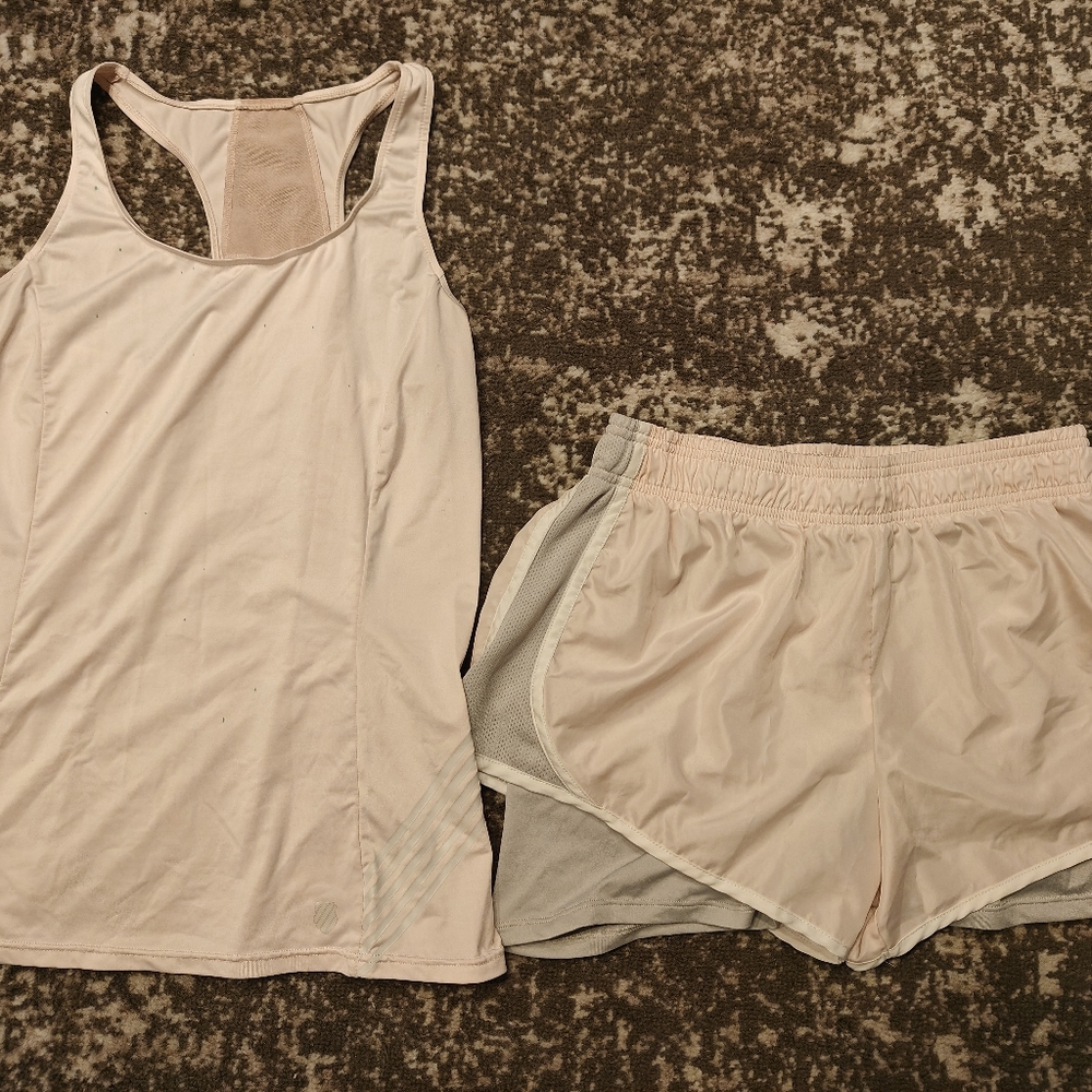 K Swiss two piece dri fit active wear